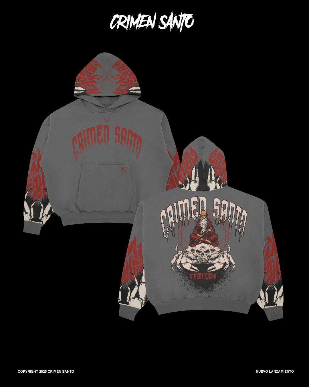 Sudadera boxy
